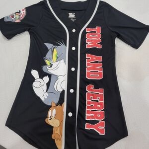 Tom and Jerry Kids Black Shirt